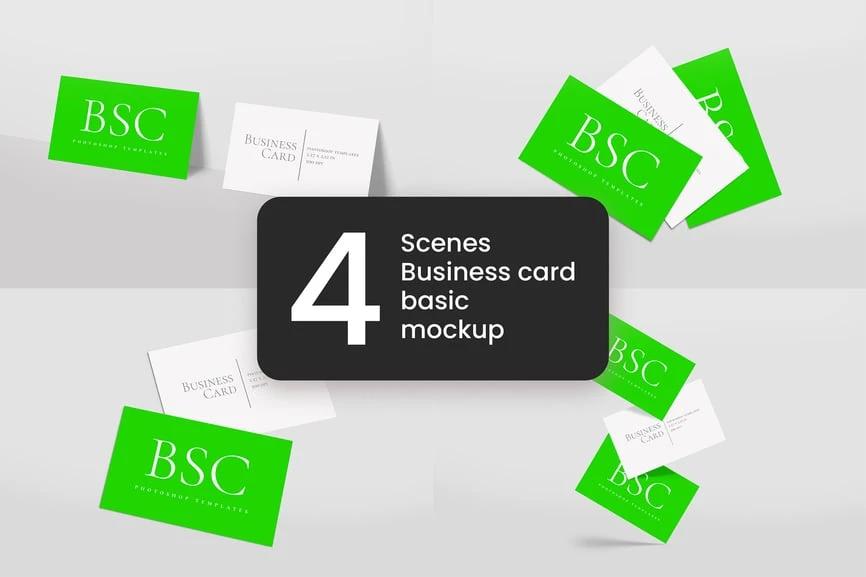 名片模型样机 (PSD)