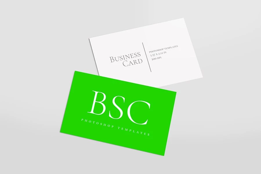 名片模型样机 (PSD)