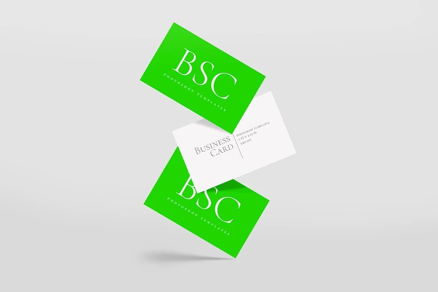 名片模型样机 (PSD)