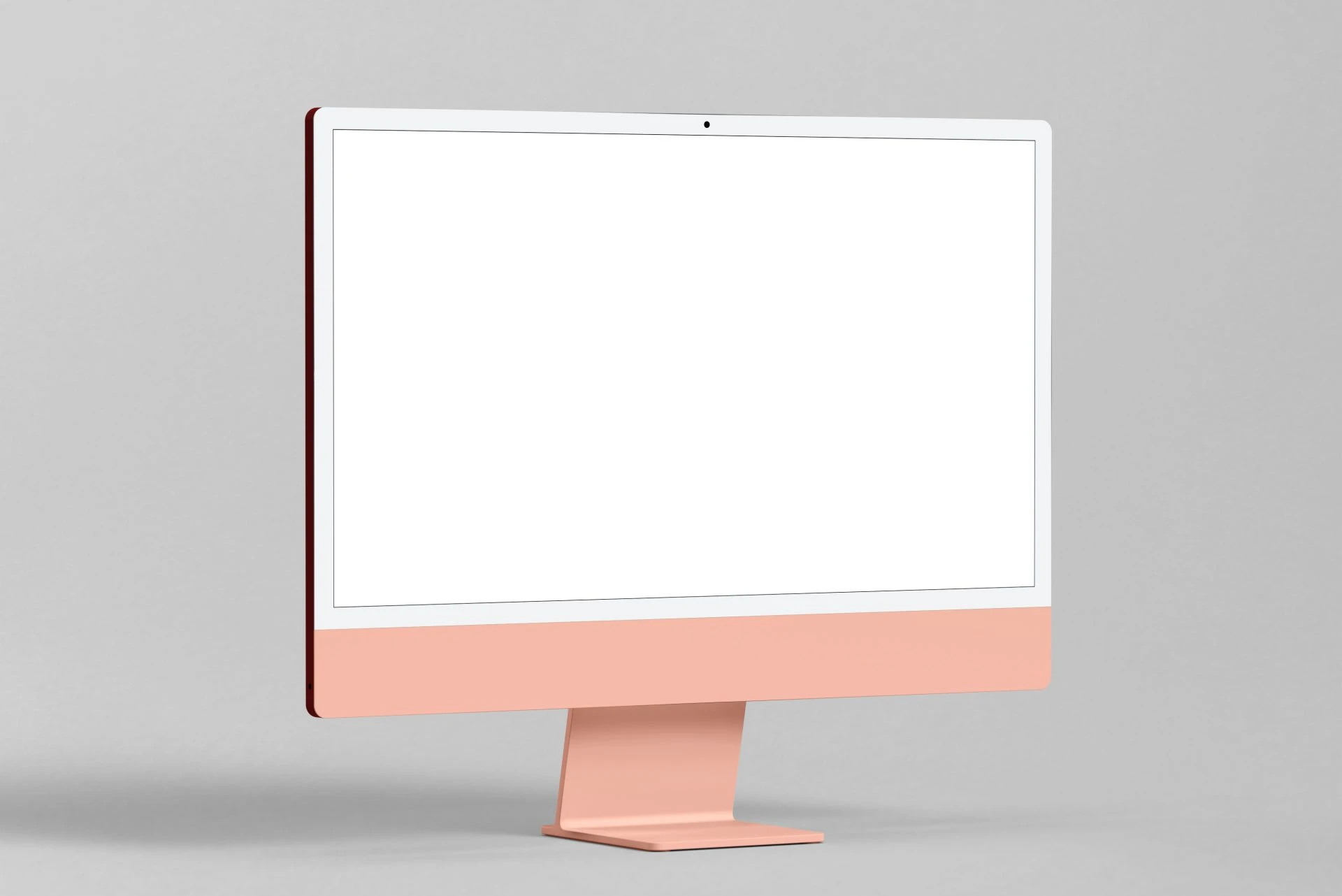 电脑iMac显示器一体机网页UI界面设计作品展示贴图样机