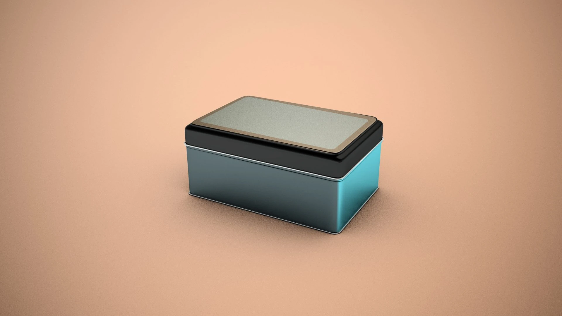 金属铁盒锡罐饼干盒糖果盒天地盒包装样机