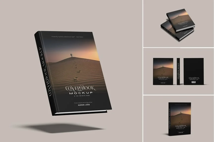 高级精装书模型