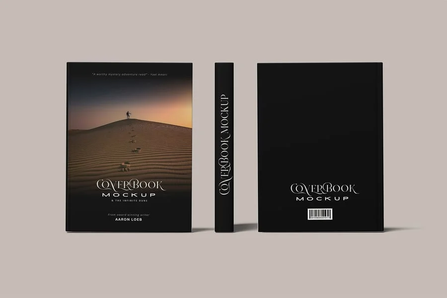 高级精装书模型