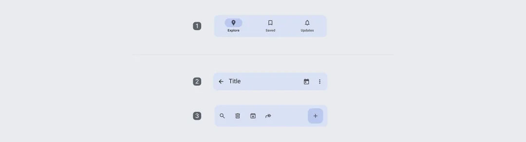 3分钟快速搞懂！导航栏/标签栏/应用栏的区别和设计规范