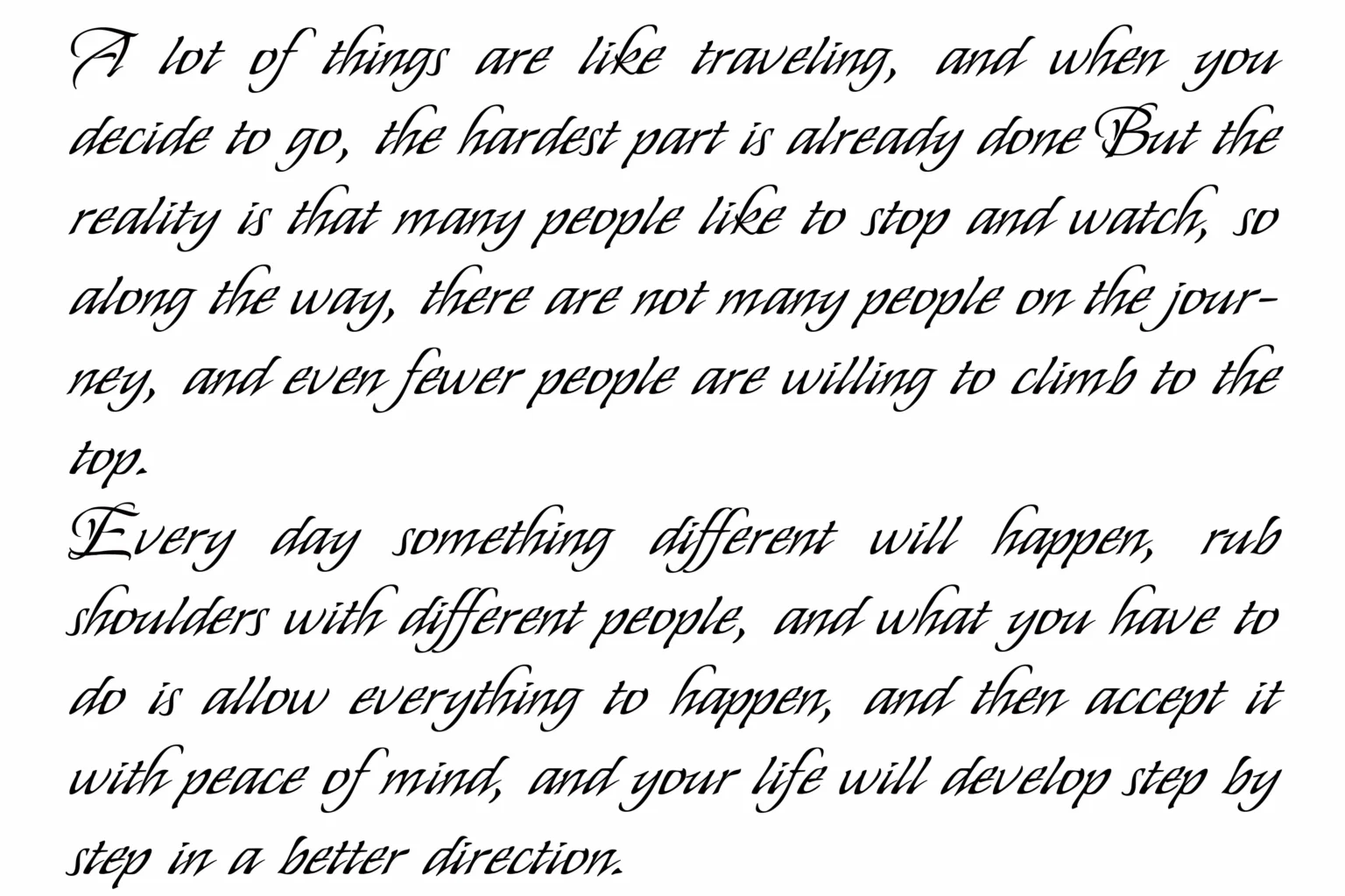 My Soul - 一款自由、随性且充满艺术感英文开源字体