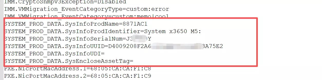 IBM/联想System X3650 M5服务器更换主板刷FRU