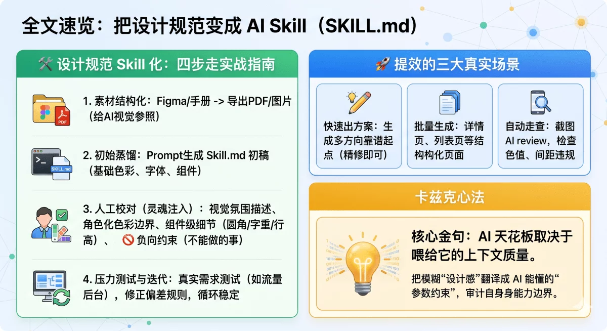 保姆级教程!教你把公司里的设计规范变成Skill插图 保姆级教程!教你把公司里的设计规范变成Skill插图