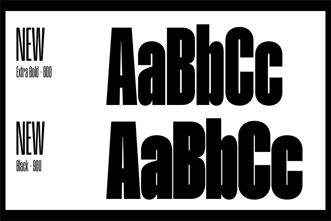 想让视觉设计更有力量感?收藏好这款免费字体!插图5 想让视觉设计更有力量感?收藏好这款免费字体!插图5