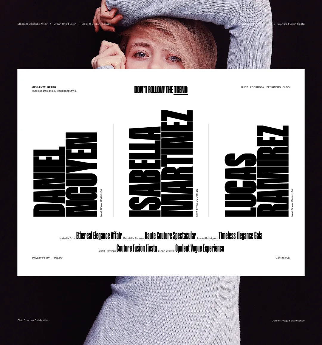 想让视觉设计更有力量感?收藏好这款免费字体!插图20 想让视觉设计更有力量感?收藏好这款免费字体!插图20