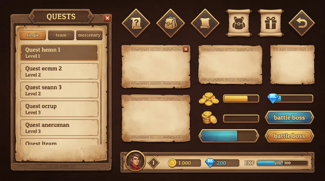 别再手绘了!用这套AI工作流,一键搞定游戏全套界面!插图10 别再手绘了!用这套AI工作流,一键搞定游戏全套界面!插图10