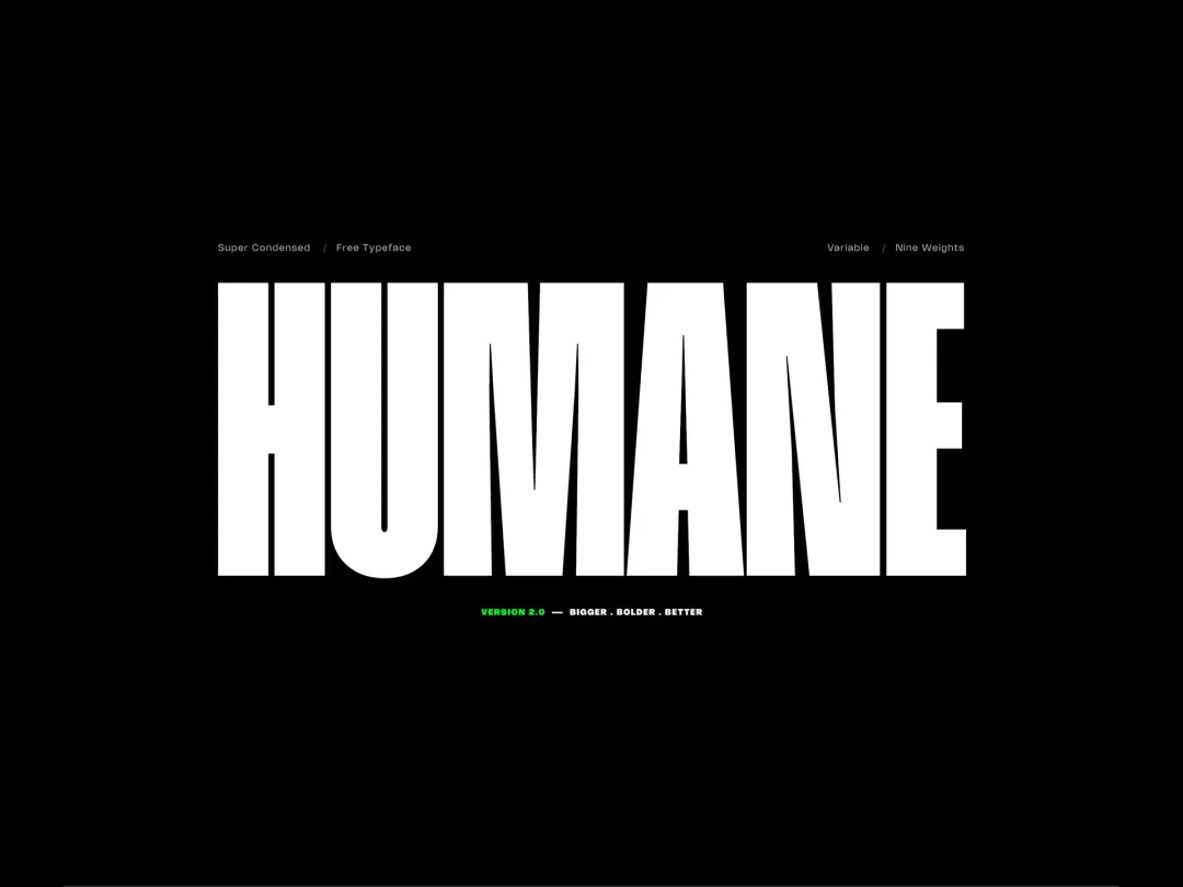 想让视觉设计更有力量感?收藏好这款免费字体!插图17 想让视觉设计更有力量感?收藏好这款免费字体!插图17