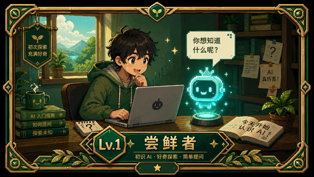 观察了三年,我把所有人用AI的水平分成了10个等级