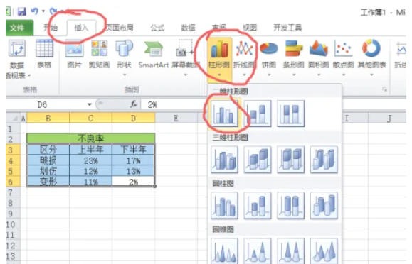 office2010如何插入柱形图-office2010插入柱形图的用熟了,分享几个顺手的小技巧插图2 office2010如何插入柱形图-office2010插入柱形图的用熟了,分享几个顺手的小技巧