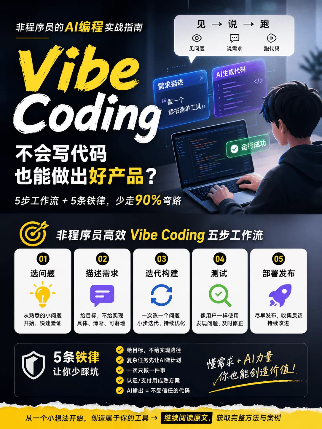 一个人也能做产品!写给设计师的 Vibe Coding 入门指南插图 一个人也能做产品!写给设计师的 Vibe Coding 入门指南