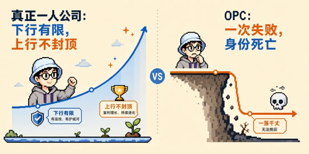为什么OPC一人公司注定失败?跑通的人做对了什么?插图2 为什么OPC一人公司注定失败?跑通的人做对了什么?