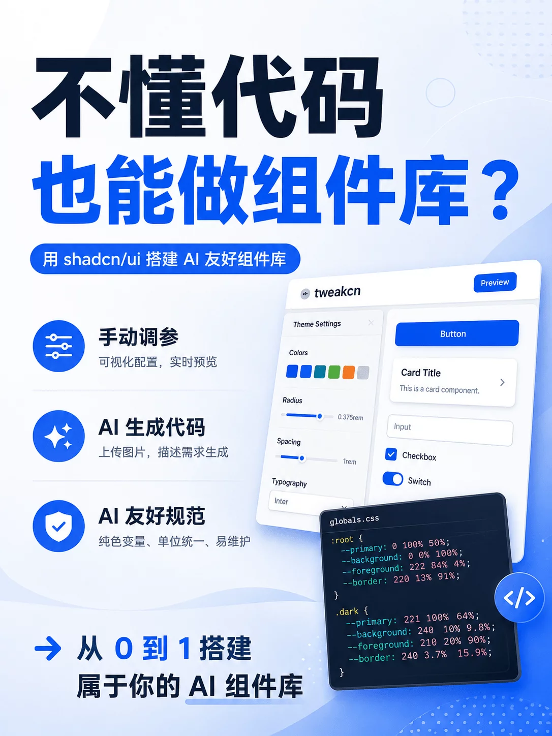 保姆级教程+指令!教你从零到一创建AI组件库!插图 保姆级教程+指令!教你从零到一创建AI组件库!