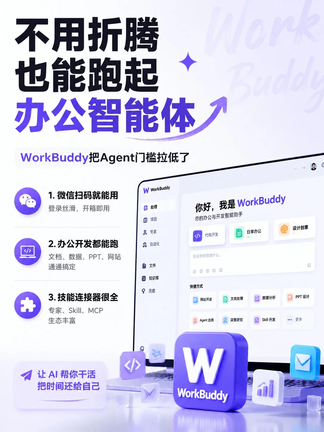 从0到1带你速通WorkBuddy,这可能是最适合国内的Agent产品插图 从0到1带你速通WorkBuddy,这可能是最适合国内的Agent产品