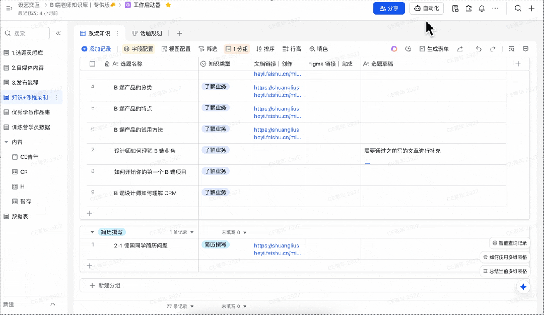 B端设计师必备!2个鲜为人知但超实用的特殊组件插图3 B端设计师必备!2个鲜为人知但超实用的特殊组件