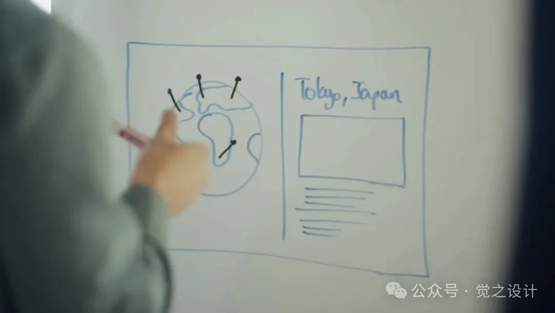 OpenAI工程师实测:白板草图拍照发Codex,几分钟生成可运行界面插图1 白板上的界面布局草图