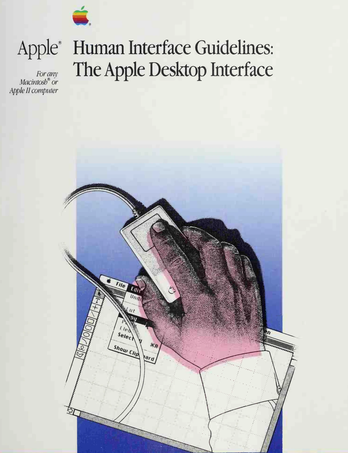 iPhone Duo 交互设计拆解:一本书的隐喻如何重塑折叠屏体验插图1 1987年苹果人机界面指南封面