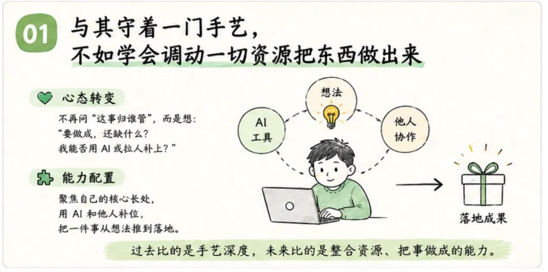 Facebook前设计副总裁Julie Zhuo:AI时代设计师最该补的4种能力插图2 构建者心态:调动一切资源把事做成