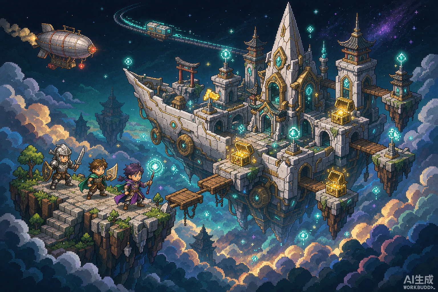 《空之轨迹 the 2nd》终章 BP 全收集攻略:五大阶段宝箱一次拿完插图 空之轨迹 the 2nd 终章浮空都市探索插画