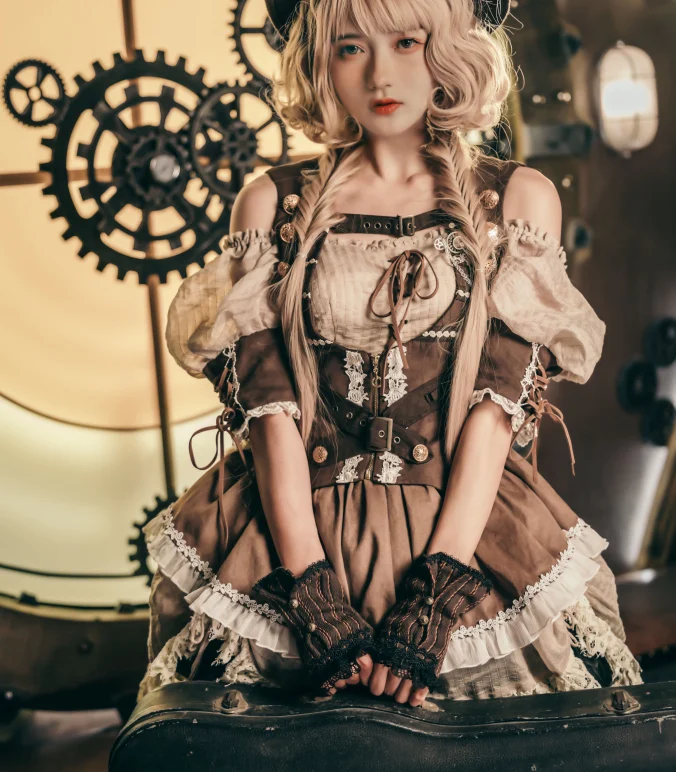 蒸汽少女第二组_出镜：兔子Zzz不吃胡萝卜 – 美图作品图片欣赏