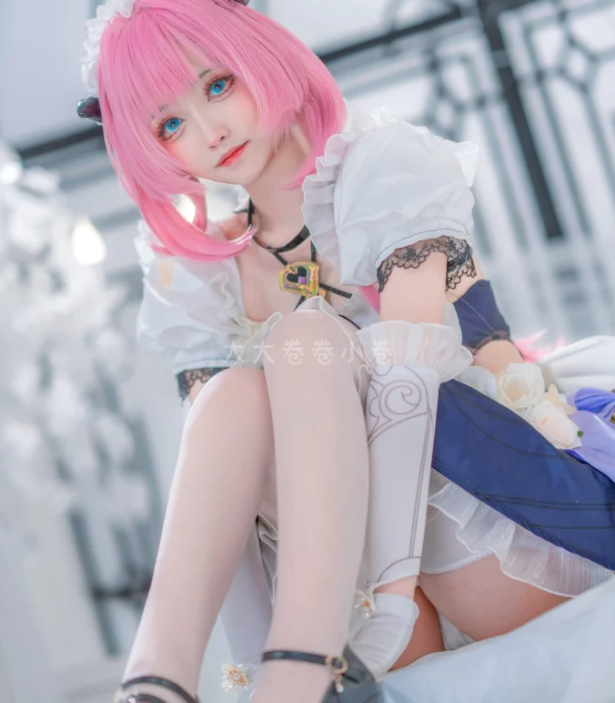 Cosplay | 嗨想我了嘛！宇宙第一美少女爱莉希雅来了哦❤️～