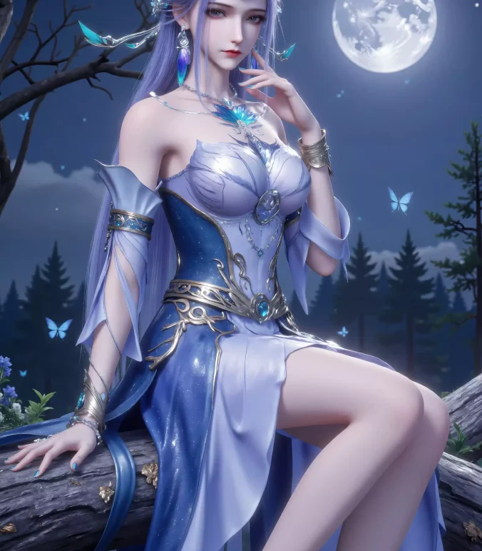 壁纸推荐丨国漫女神冷幻 |