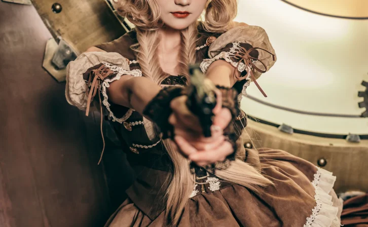 蒸汽少女第三组写真_出镜:兔子Zzz不吃胡萝卜 – 美图作品图片欣赏