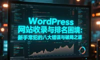 WordPress 网站收录与排名困境：新手常犯的八大错误与破局之道