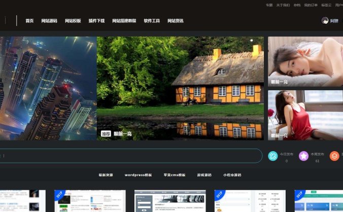 RiPro主题-子主题huzao-child V4.0 简洁大气集成后台美化包 +下载插件美化