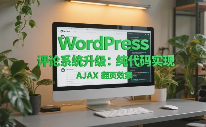 WordPress 评论系统升级:纯代码实现 AJAX 翻页效果