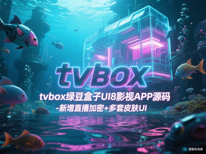 12月最新tvbox绿豆盒子UI8影视APP源码-新增直播加密+多套皮肤UI