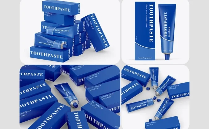 管和盒子样机 (PSD)