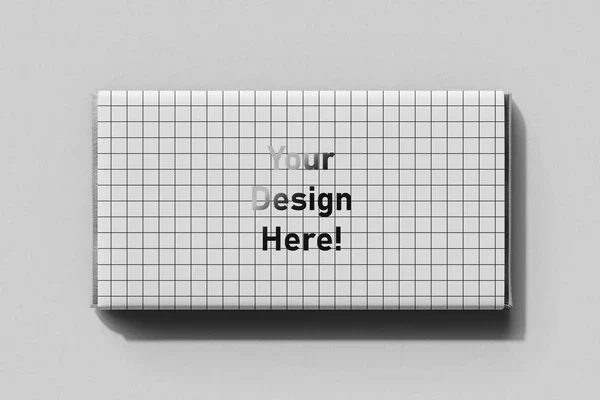 简洁的巧克力包装样机