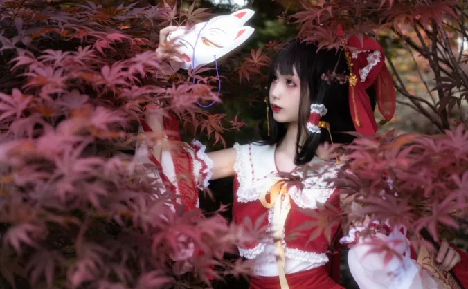 东方project博丽灵梦cosplay