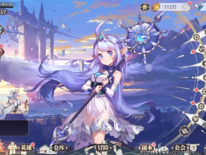 【苍空物语后台修复版】火爆二次元动漫卡通三网H5全网通剧情闯关手游-站长推荐