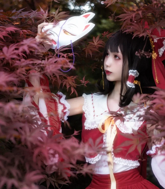 东方project博丽灵梦cosplay