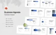 商业议程演示文稿PPT模板 (PPTX,PPT)