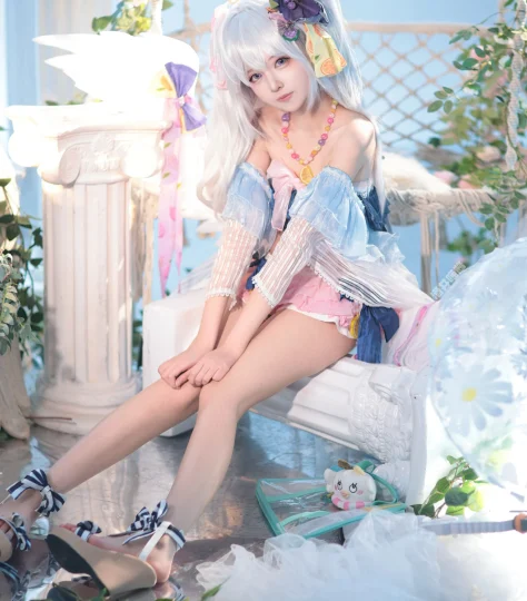 Cosplay|蔚蓝档案 白洲梓@酒井喵酱