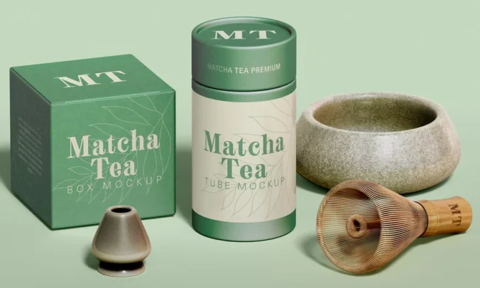 抹茶式的模型样机 (PSD,JPG)