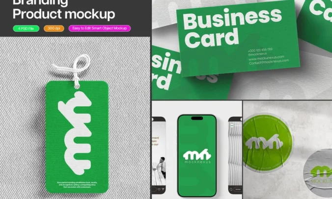 品牌产品模型样机 (PSD)