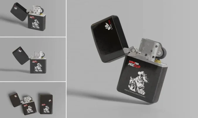 Zippo打火机模型