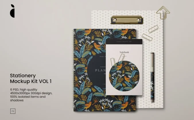 文具模型套件vol1样机 (PSD)