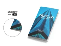 多用途三折小册子模型