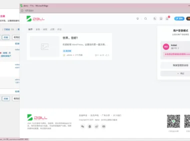 子比主题功能 - 后台以该用户登陆