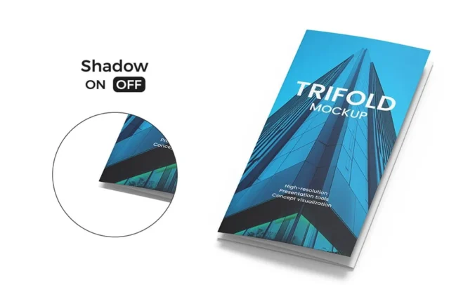 多用途三折小册子模型