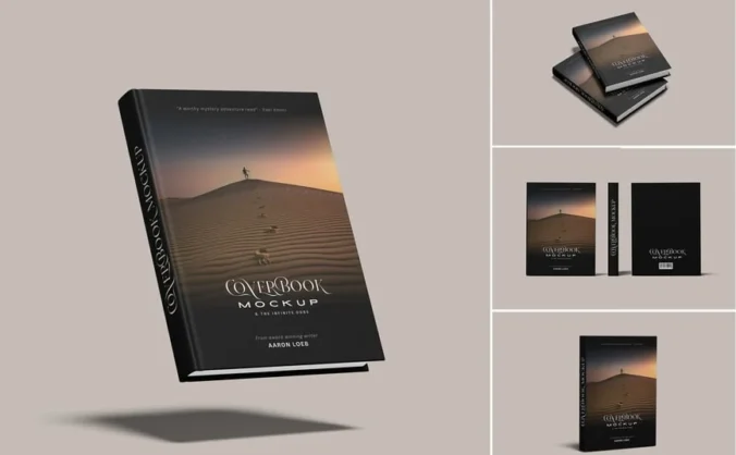 高级精装书模型