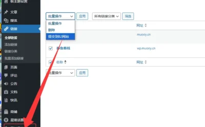 快速提取WordPress自带链接到B2主题网址导航 - B2主题美化教程
